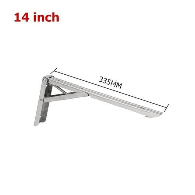 2PCS Triangle Folding Wall Mounted Shelf - MaviGadget