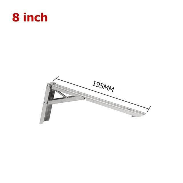 2PCS Triangle Folding Wall Mounted Shelf - MaviGadget