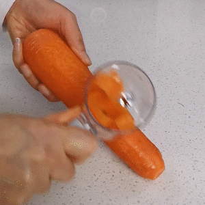 Stainless Steel Storage Easy Barrel Peeler - MaviGadget