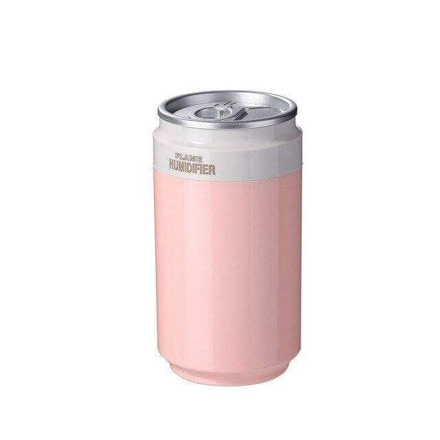 Portable Ultrasonic Bottle Air Humidifier with Mini Lamp - MaviGadget