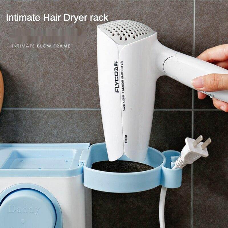 Wall Mount Multifunctional Bathroom Storage Rack - MaviGadget