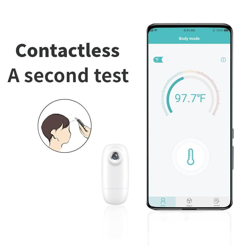 Portable Forehead Phone Thermometer - MaviGadget