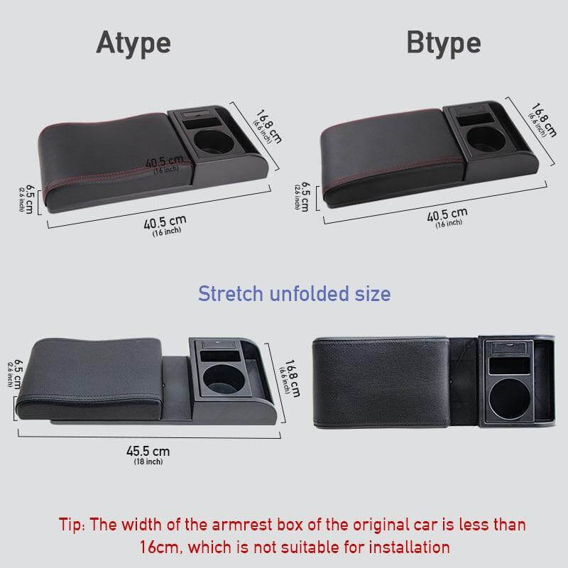 Multifunctional Universal Car Armrest Storage Box - MaviGadget