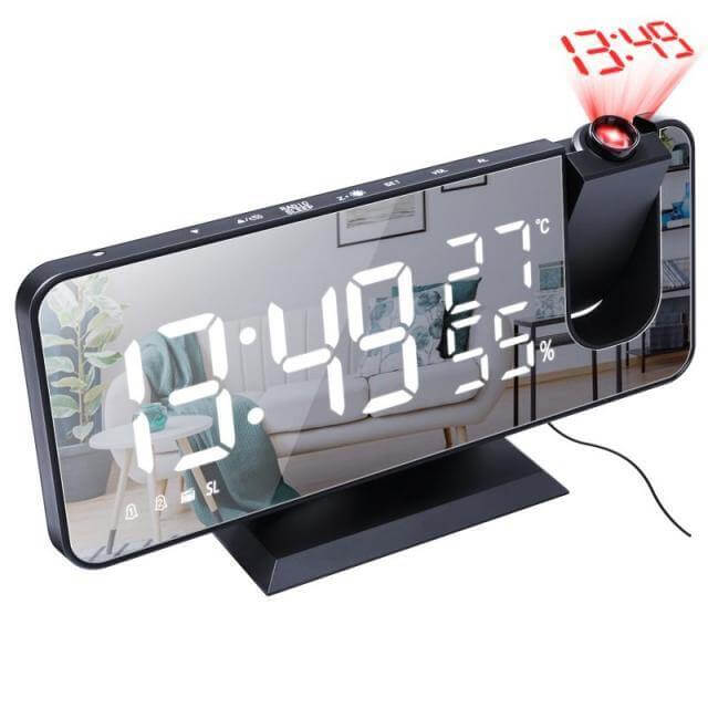 LED Digital Alarm Projection Clock - MaviGadget