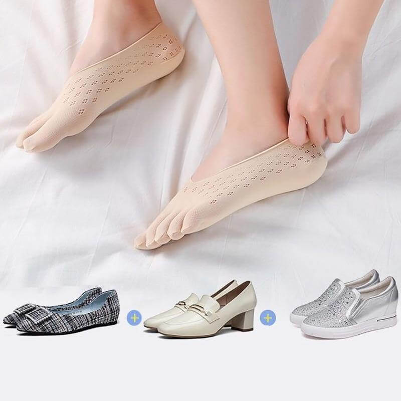 Breathable Invisible Five-finger Socks - MaviGadget