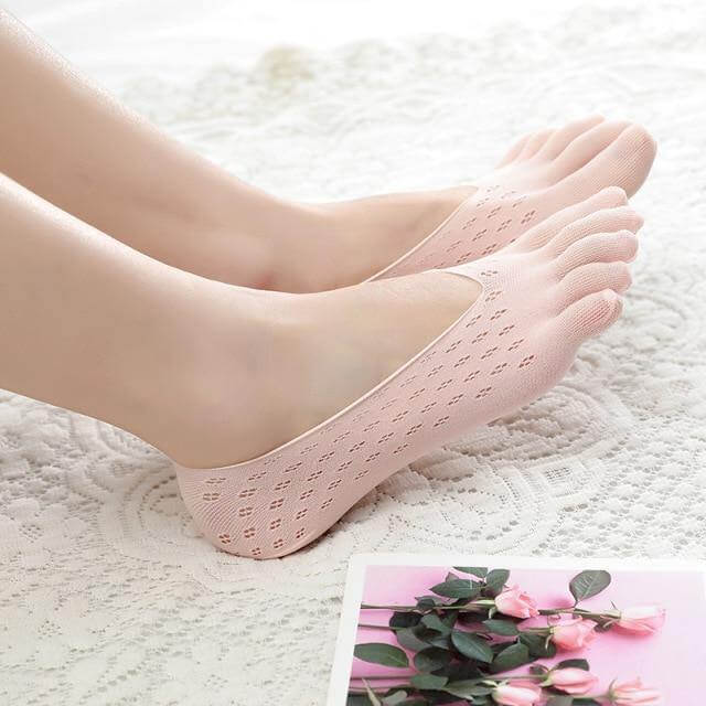 Breathable Invisible Five-finger Socks - MaviGadget