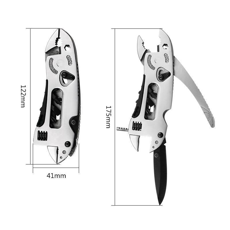 9In1 Multifunctional Keychain Pocket Screwdriver Set - MaviGadget