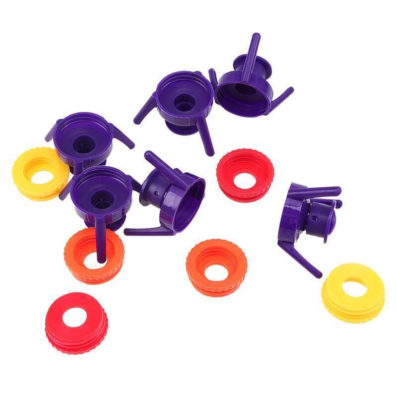 6Pcs Leakproof Bottle Cap Stand - MaviGadget