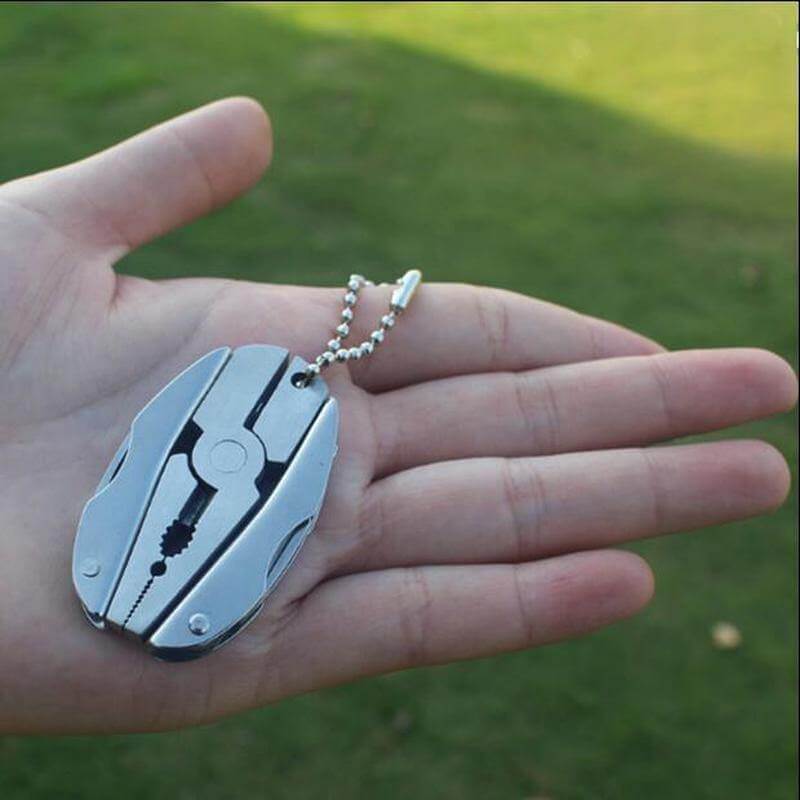 6in1 Foldable Travel Camping Keychain Tool Kit - MaviGadget