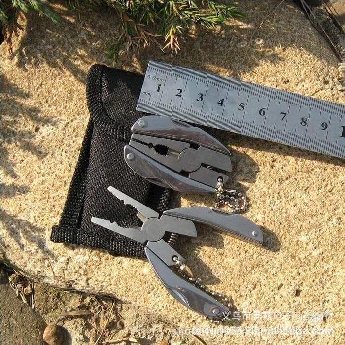 6in1 Foldable Travel Camping Keychain Tool Kit - MaviGadget