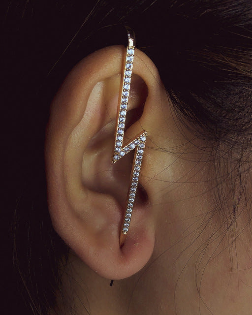 Crystal Vintage Long Wrap Earrings