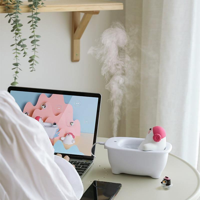 Polar Bear Bathtub Air Humidifier - MaviGadget