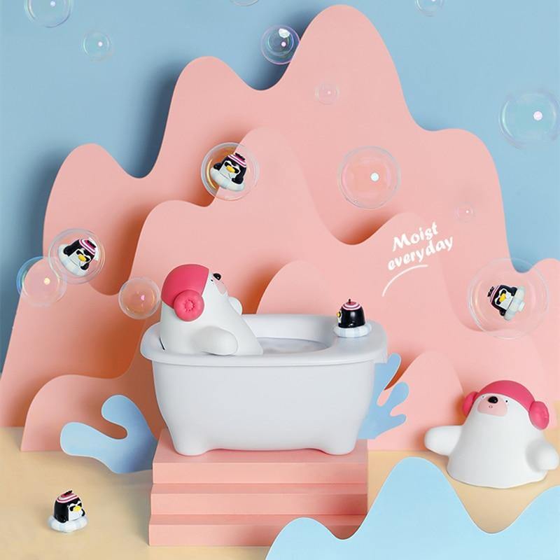 Polar Bear Bathtub Air Humidifier - MaviGadget
