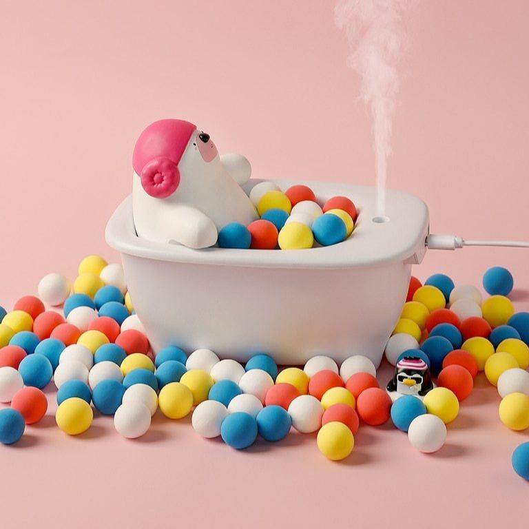 Polar Bear Bathtub Air Humidifier - MaviGadget