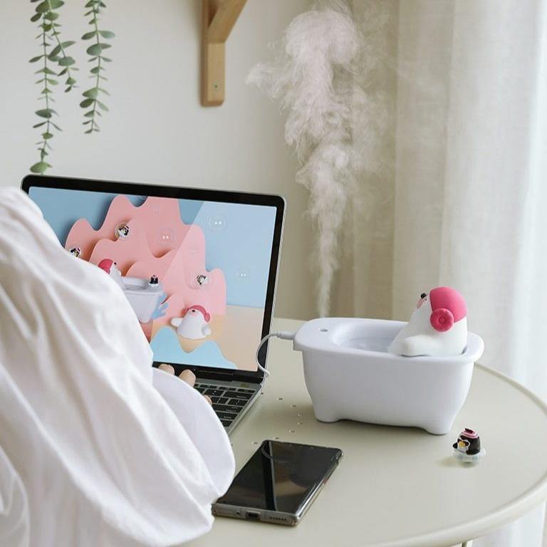 Polar Bear Bathtub Air Humidifier - MaviGadget