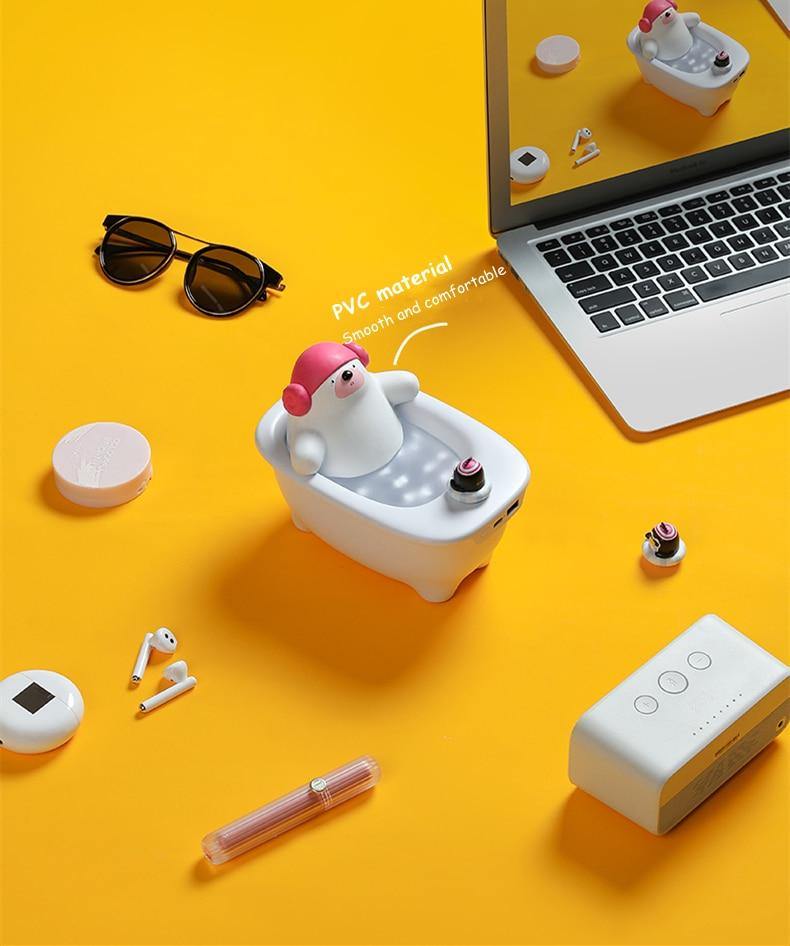 Polar Bear Bathtub Air Humidifier - MaviGadget