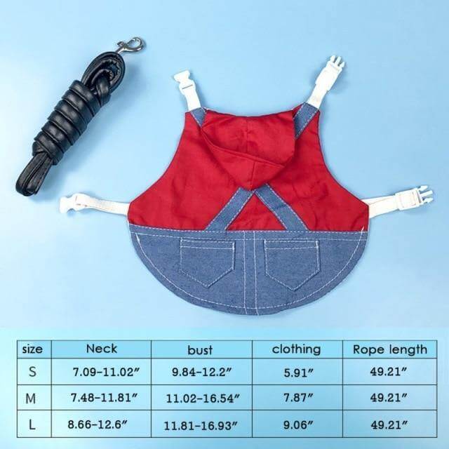 Rabbit Cute Jean Dress - MaviGadget