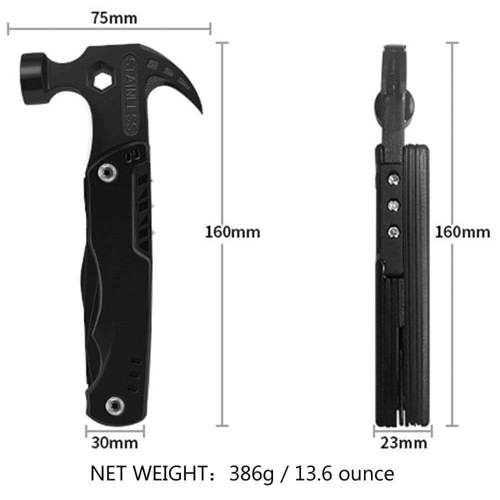 14in1 Portable Stainless Steel Outdoor Tool - MaviGadget