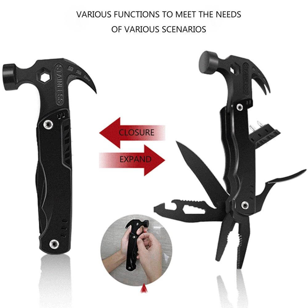 14in1 Portable Stainless Steel Outdoor Tool - MaviGadget
