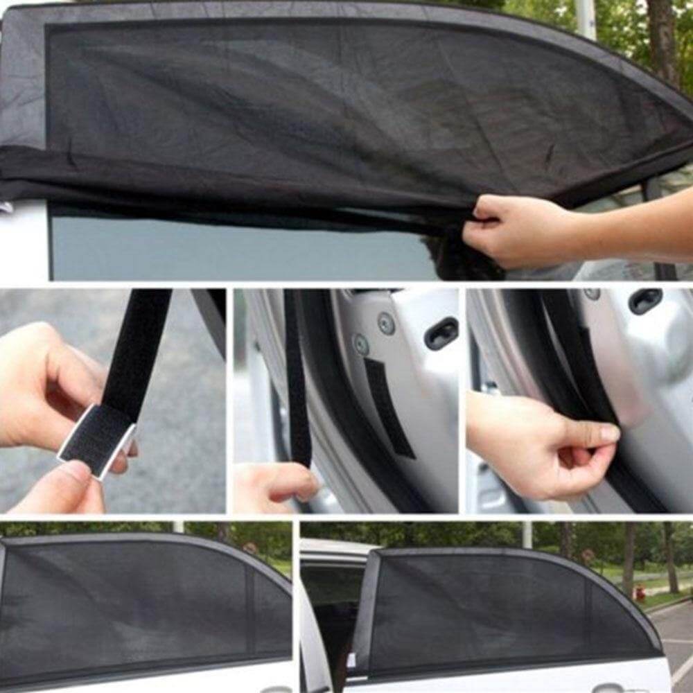 2pcs Summer Car Window Sunshade Net - MaviGadget