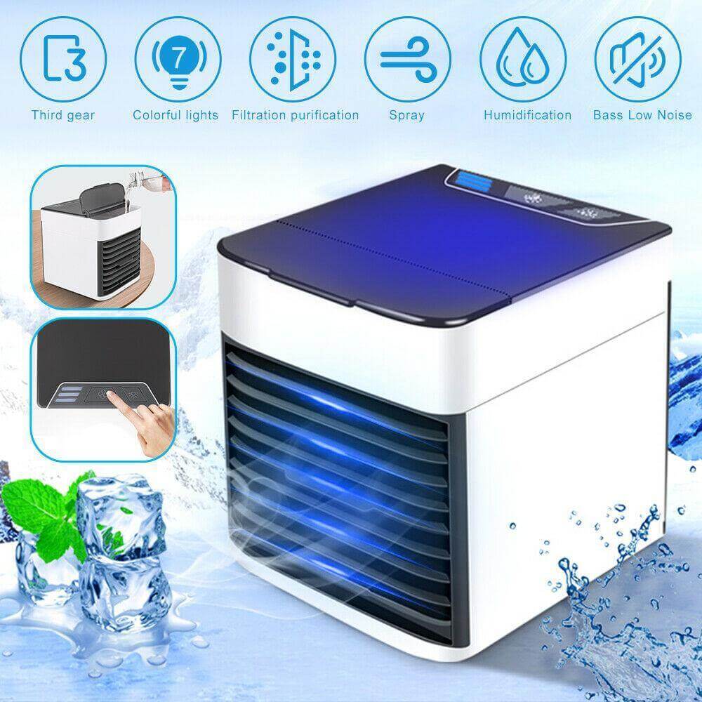 Portable Mini Desktop Humidifier Air Cooler Fan - MaviGadget