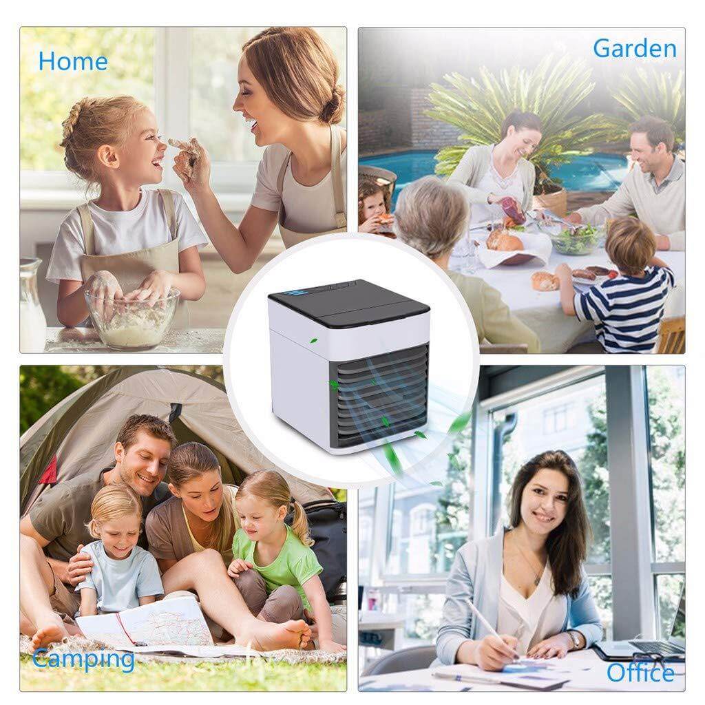 Portable Mini Desktop Humidifier Air Cooler Fan - MaviGadget