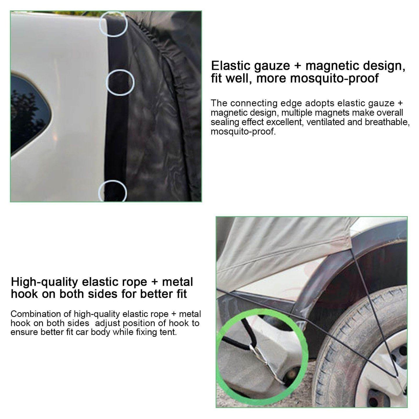 Camping Waterproof Car Sunshade Trunk Tent - MaviGadget