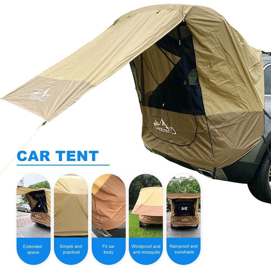 Camping Waterproof Car Sunshade Trunk Tent - MaviGadget