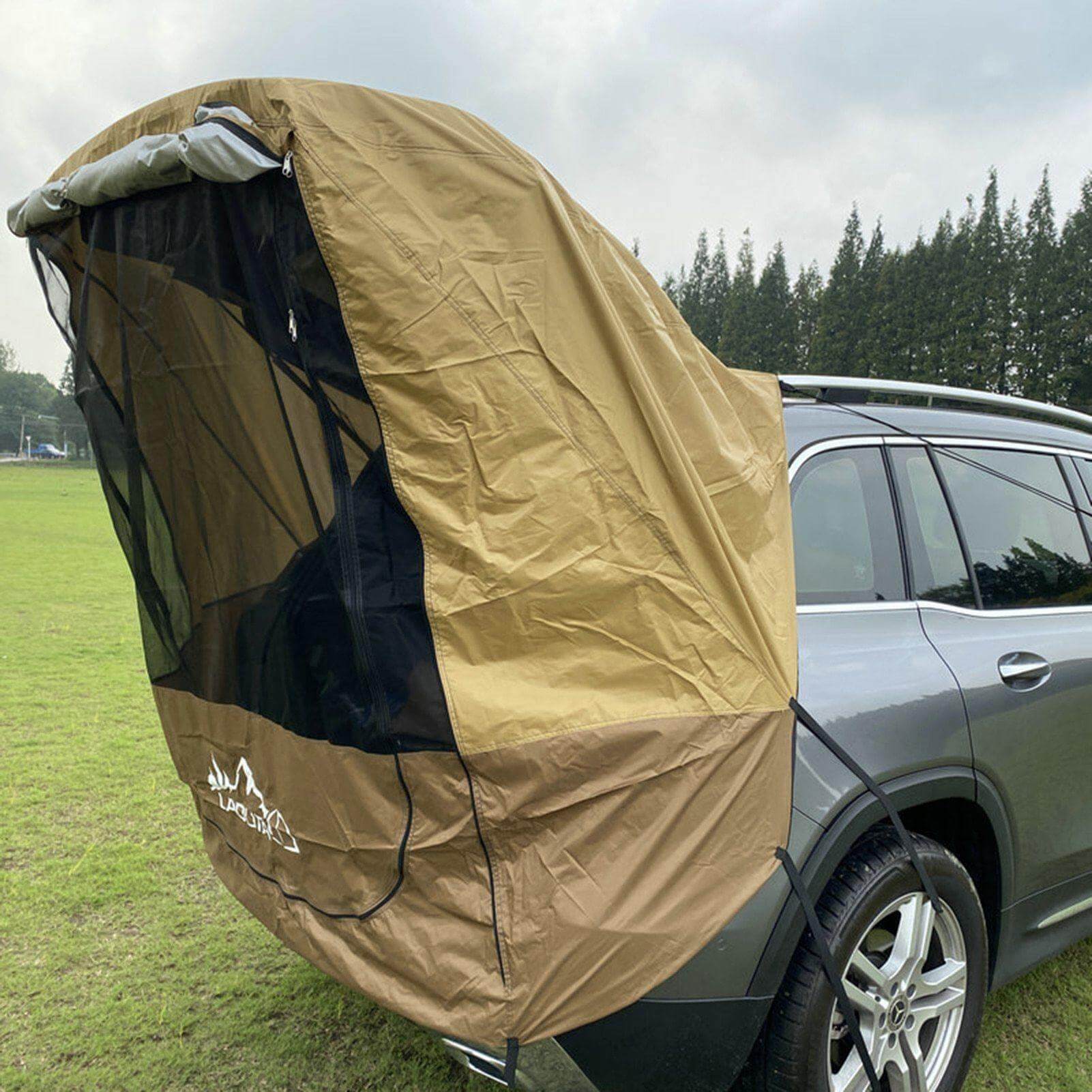 Camping Waterproof Car Sunshade Trunk Tent - MaviGadget
