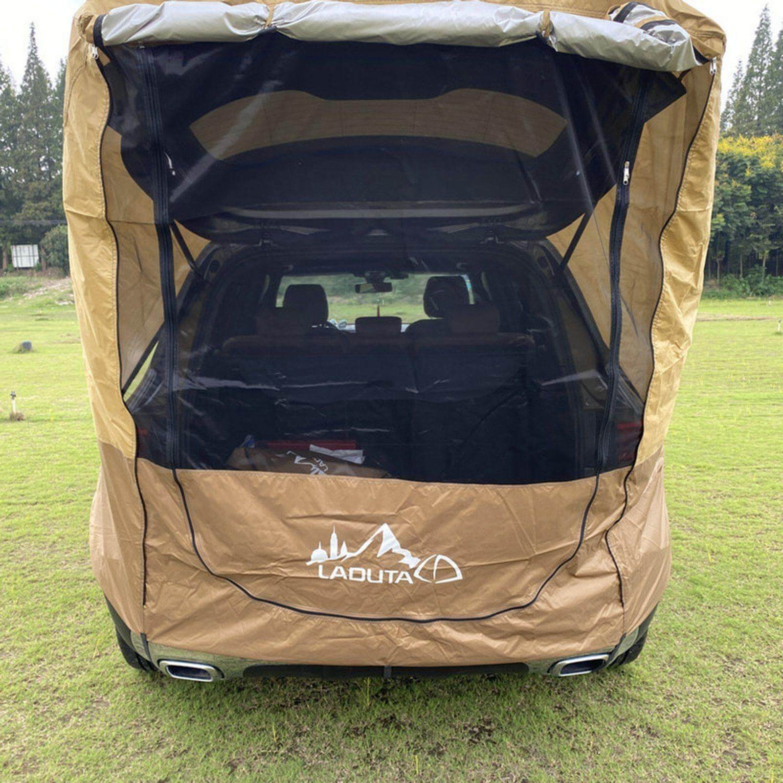 Camping Waterproof Car Sunshade Trunk Tent - MaviGadget