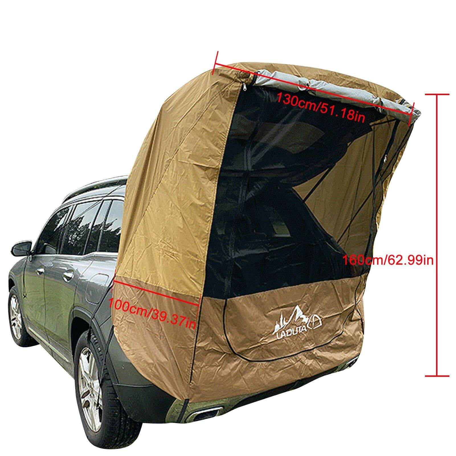 Camping Waterproof Car Sunshade Trunk Tent - MaviGadget