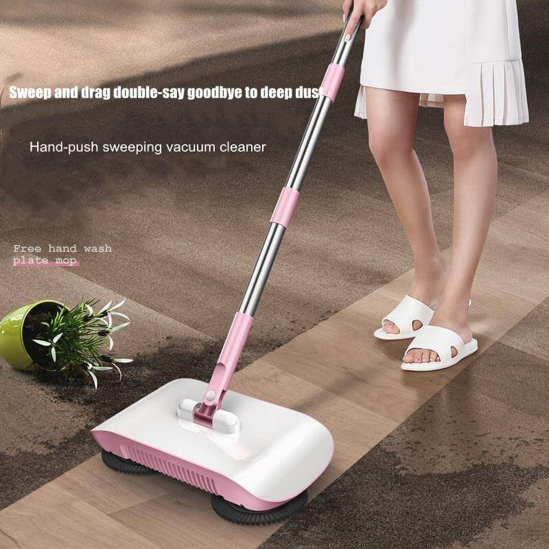 Easy Cleaning Folding Manual Vacuum Cleaner Mop - MaviGadget