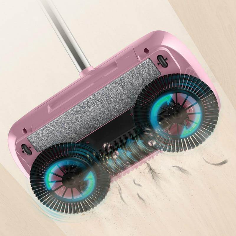Easy Cleaning Folding Manual Vacuum Cleaner Mop - MaviGadget