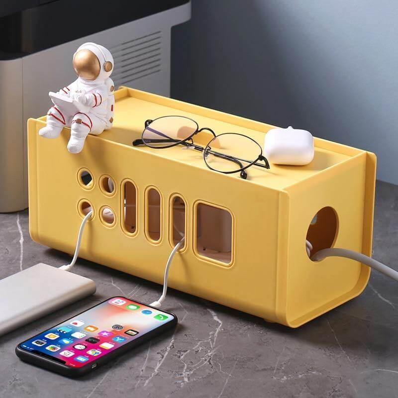 Colorful Easy Wire Storage Socket Organizer - MaviGadget