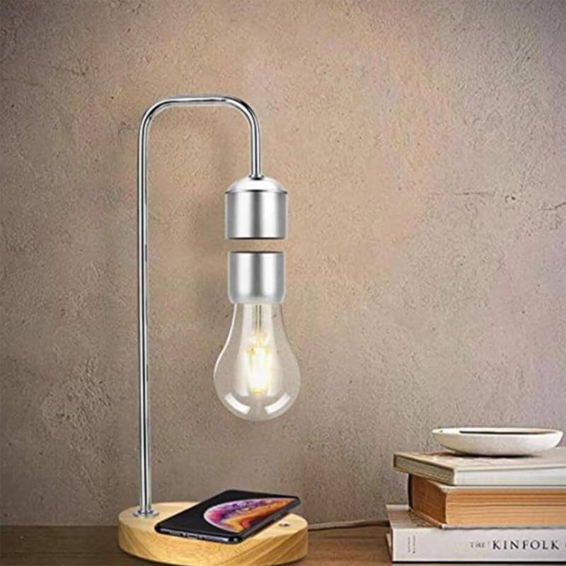Magnetic Levitating Wireless Bulb Desk Lamp - MaviGadget