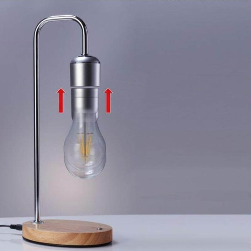Magnetic Levitating Wireless Bulb Desk Lamp - MaviGadget