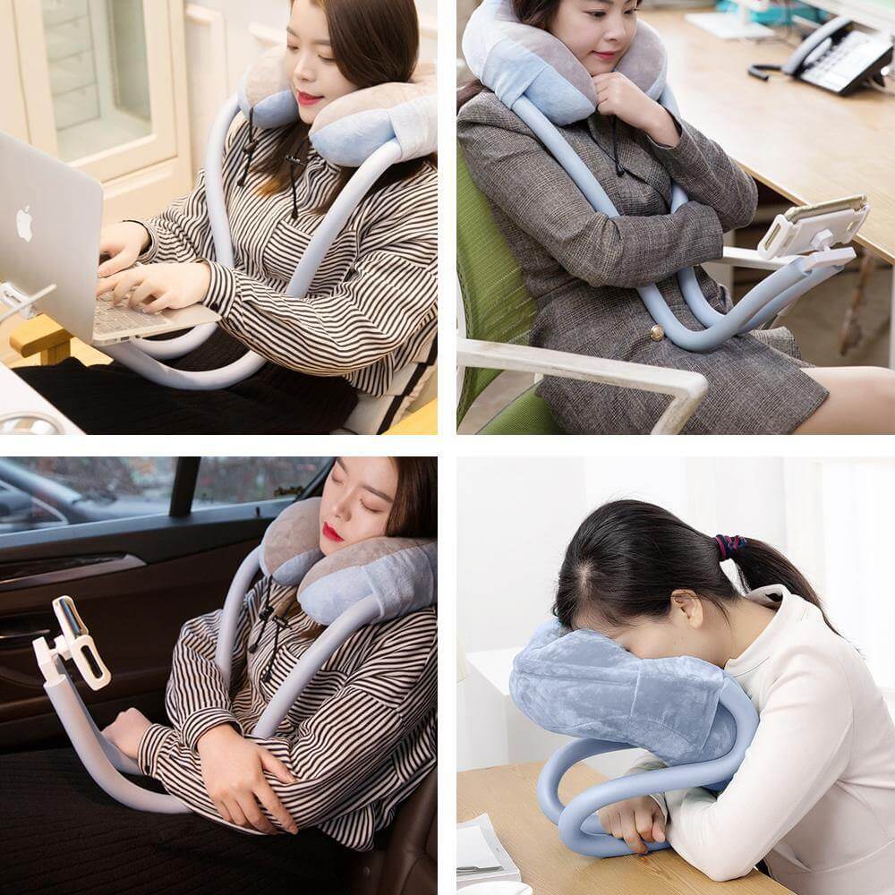 Flexible Phone Holder Neck Pillow - MaviGadget