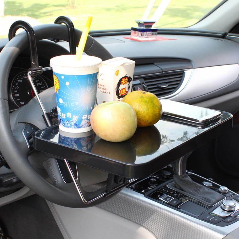 Car Steering Food Holder Tray - MaviGadget