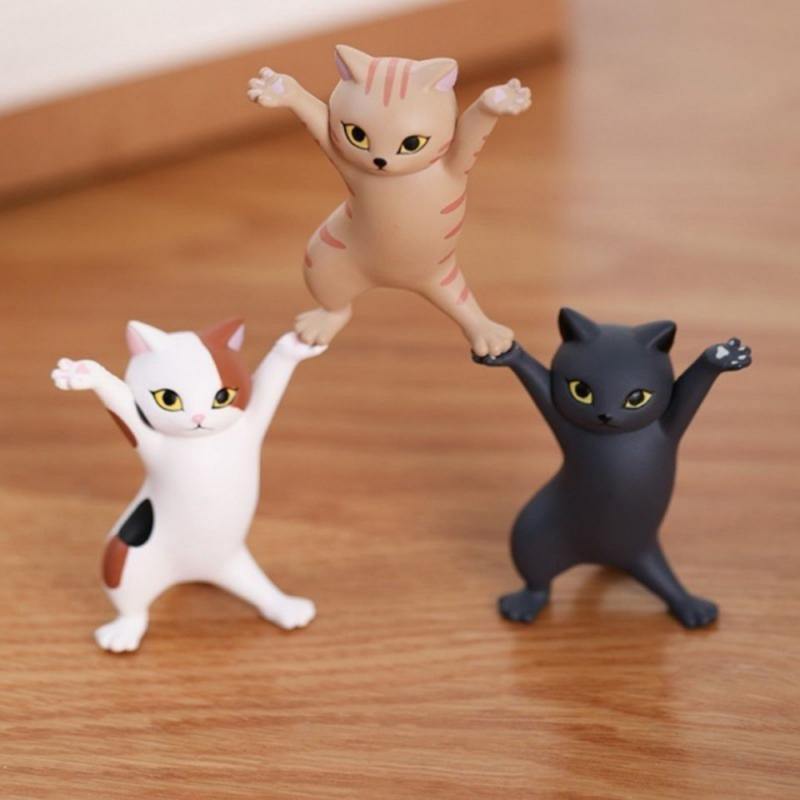 Cat Figurine Pen Holder - MaviGadget