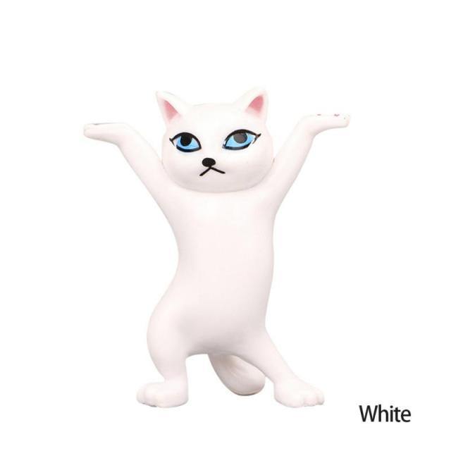 Cat Figurine Pen Holder - MaviGadget