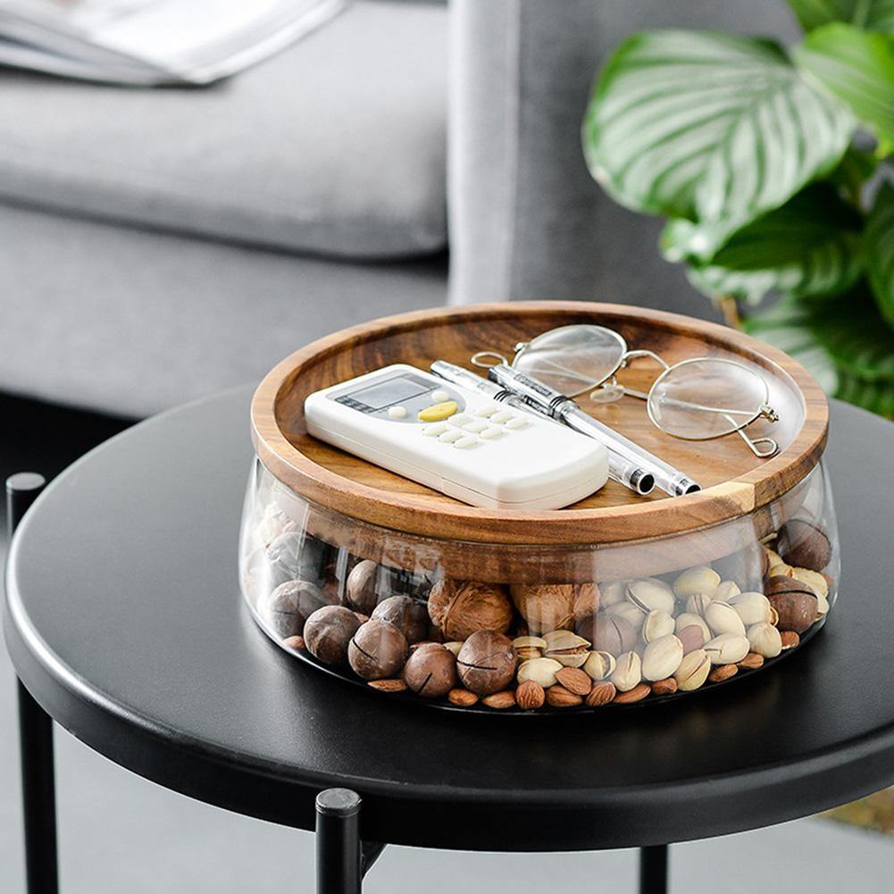 Elegant Glass Bowl Dried Food Storage Box - MaviGadget