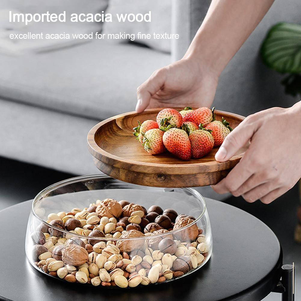 Elegant Glass Bowl Dried Food Storage Box - MaviGadget