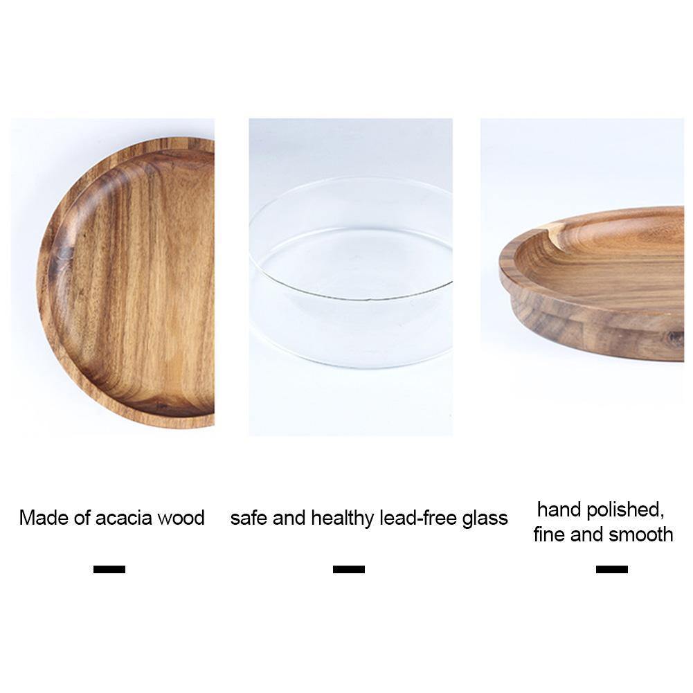Elegant Glass Bowl Dried Food Storage Box - MaviGadget