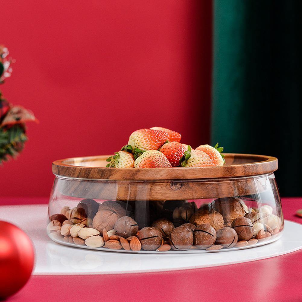 Elegant Glass Bowl Dried Food Storage Box - MaviGadget