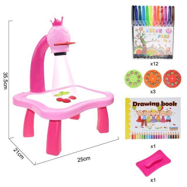 Educational Kids Art Drawing Projector Table - MaviGadget