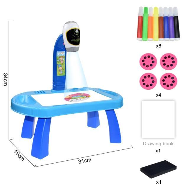 Educational Kids Art Drawing Projector Table - MaviGadget