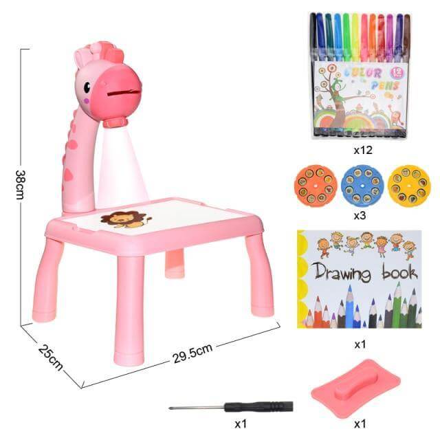 Educational Kids Art Drawing Projector Table - MaviGadget