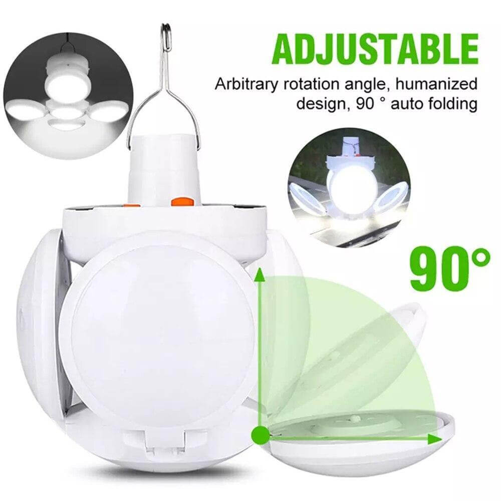 Waterproof Rechargeable Solar Camping Lamp - MaviGadget