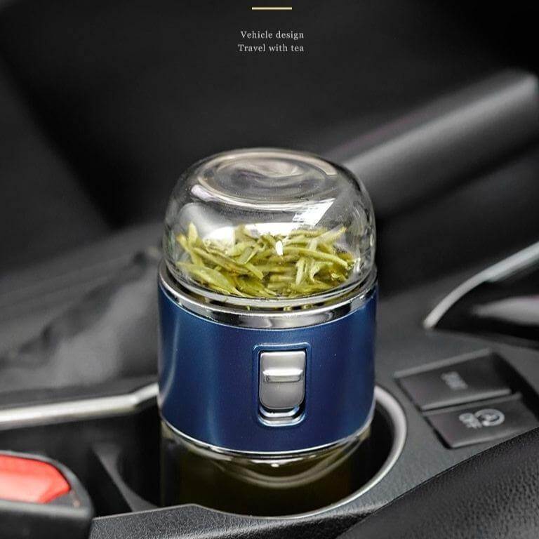 Double Glass Portable Eco-Friendly Tea Infuser - MaviGadget