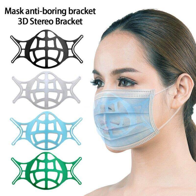 Silicone 3D Breathable Face Mask Filter - MaviGadget